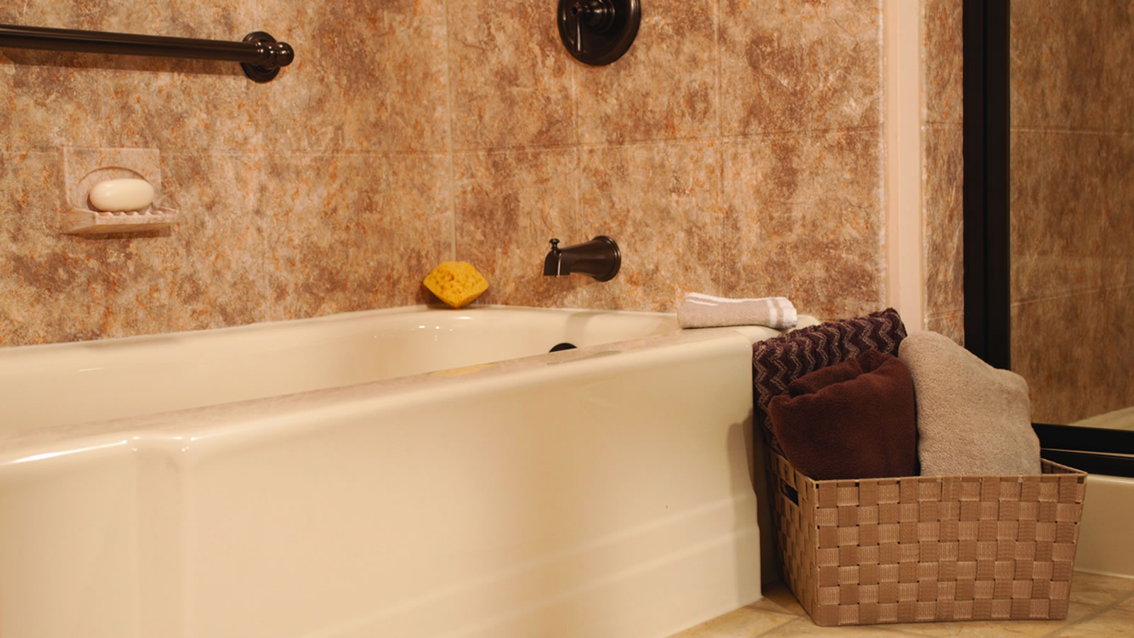 Bath Remodel Waldorf Bathroom Remodel SeeThru Windows & Doors