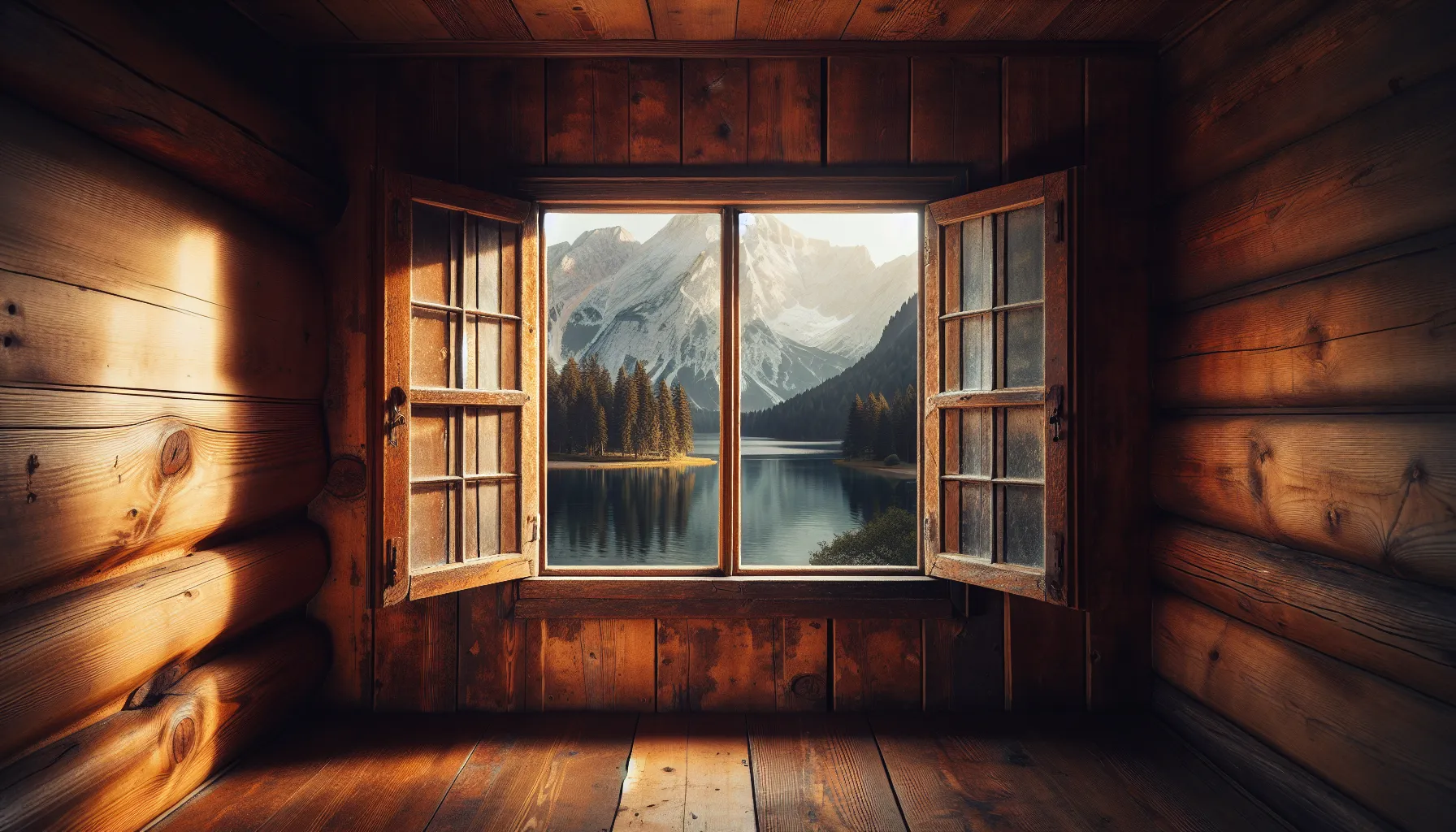 Log-Cabin-Window